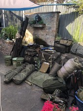 FULL CARP FISHING SET UP 