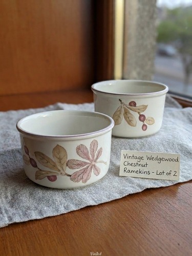 Wedgwood chestnut ramekins - wedgwood,