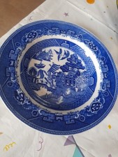 Adderley Ware Old Willow Pre 1920 Soup Bowl Cereal Dish