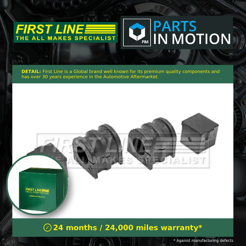Anti roll bar bush - roll, (pair)