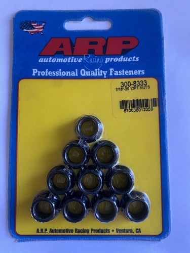 Set arp nuts 12pt - set,