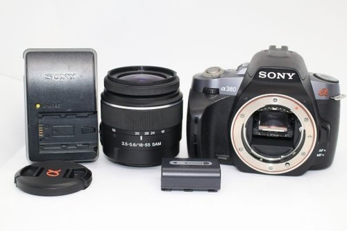 Sony alpha 380 dslr - sony,