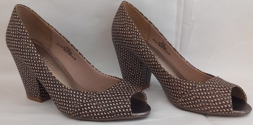 Ladies block heel court - block,