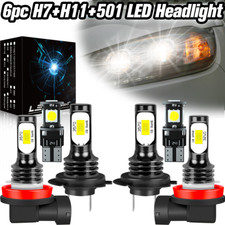 For Mercedes C Class W204 2007-14 Xenon White Led Fog Side Light Headlight Bulbs