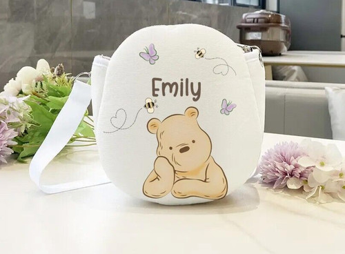 Personalised girls pooh bear - personalised,
