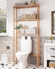 3-Tier Bamboo Over Toilet