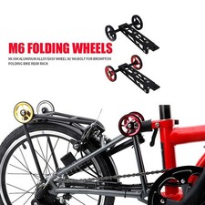 Efficient 80mm Easy Wheel for Birdy Folding Bike Rear Rack Replacement