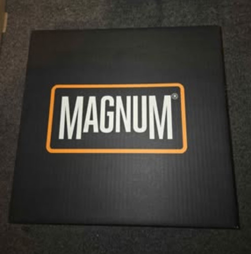 Magnum black lace - black, lace-up