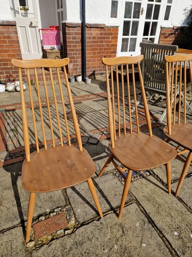 Four ercol vintage goldsmith - four,