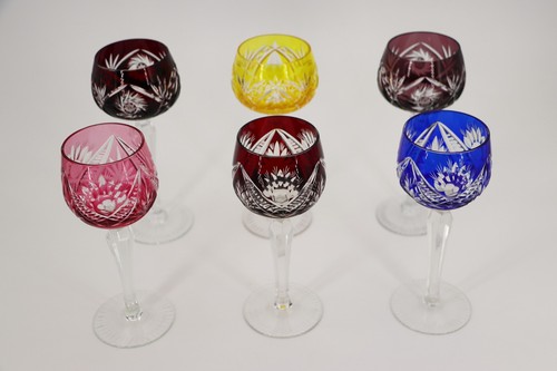 1900s set six colored - of,