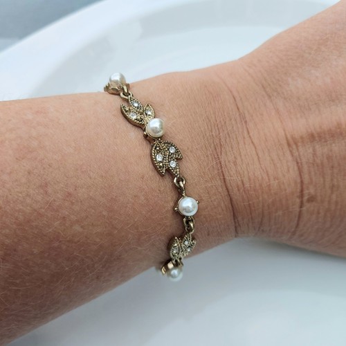 Gold tone faux - gold,