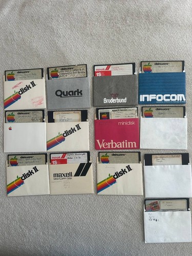 Apple iie 25 floppy - ii, /