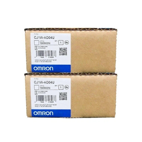 Omron cj1w ad04u plc - 1,