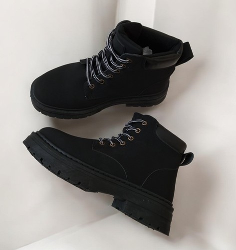 Women black chunky lace up - women’s,