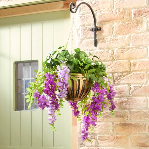 Faux wisteria ivy hanging - &,