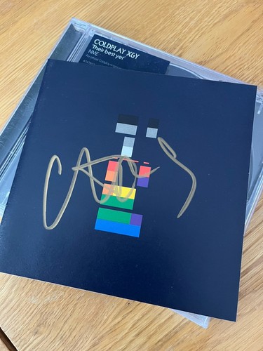 Chris martin signed coldplay - signed,
