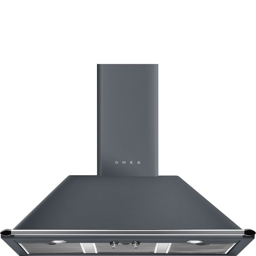 Smeg cooker hood slate grey - cooker,