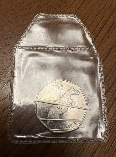 Equestrian olympic 50p coin - equestrian,