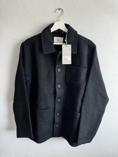 Folk textured chore jacket - folk,
