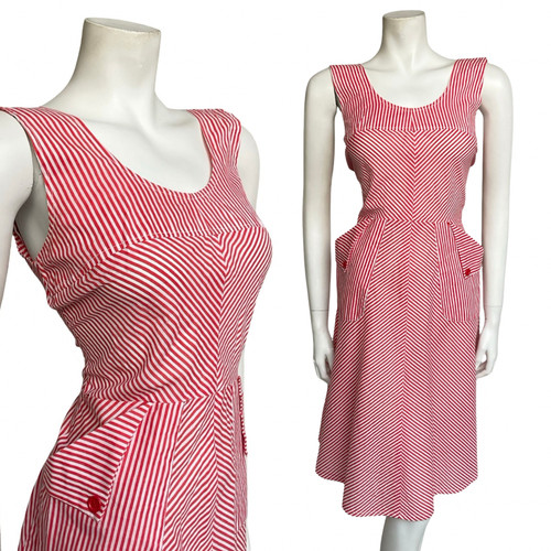 Vtg 60s 70s red white - vtg,