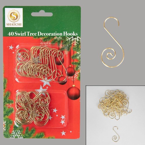 Christmas ornament swirl - swirl, hook
