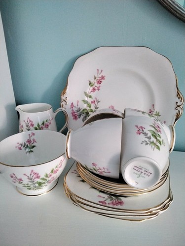 Old royal pink floral piece - old,