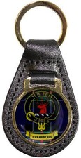 Leather Key Fob Scottish