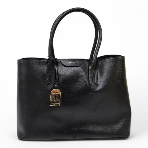 Ralph lauren black leather - ralph,
