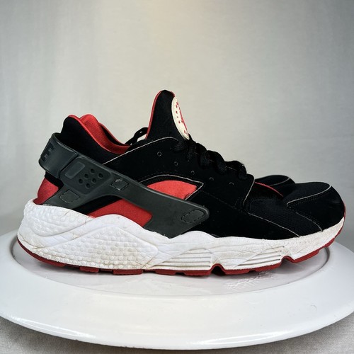 Nike air huarache black red - huarache,