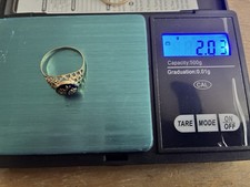 9ct lapis lazuri single - 9ct, stone