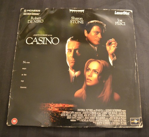 Laserdisc video movie casino - video,