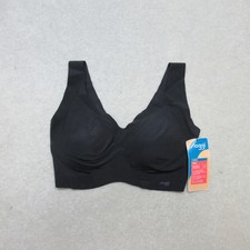 Sloggi Zero Feel Bralette Ex Black Size L Wireless Comfort Bra NWT