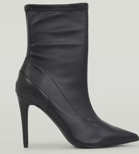 Women black star raw boots - raw,