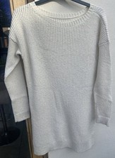 Hollister Womans Cream Knitted