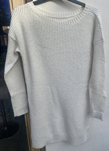 Hollister womans cream knitted - womans,