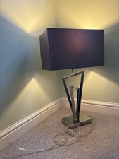 Pagazzi Large Table Lamp silver