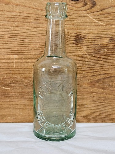 Antique glass bottle tinkle - antique,
