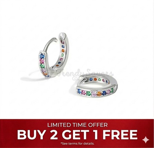 9ct gold huggie earrings - huggie, 925