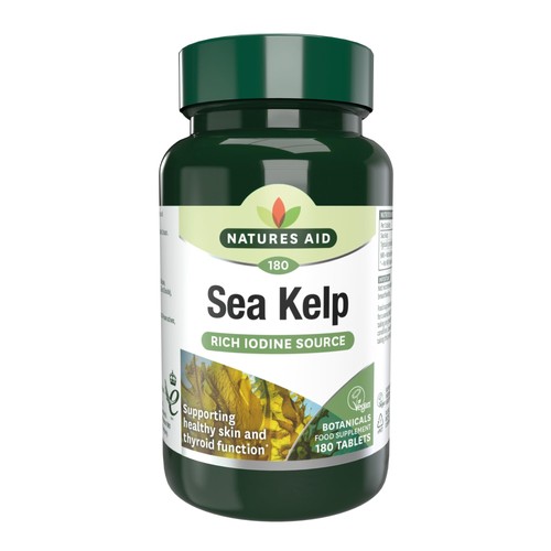 Natures aid sea kelp 187mg - natures,