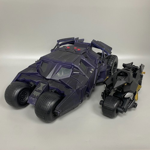 Batman tumbler and batpod - batman,
