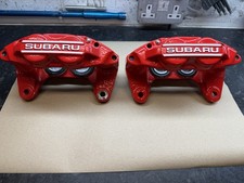 Subaru Impreza WRX 1992 On Pair Front 4 Pot  Brake Calipers  Mint