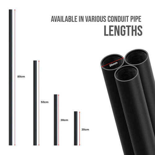 20mm black steel round - black,