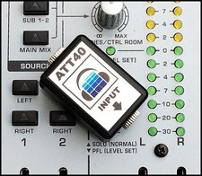 ATT40 STEREO AUDIO ATTENUATOR