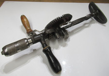 Stunning Antique Millers Falls No 12 Two Speed Breast Chest Drill Mass USA C1880