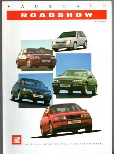 Vauxhall range 1988 - vauxhall, uk