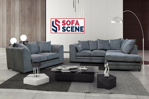 Grey corner sofa armchair - corner,