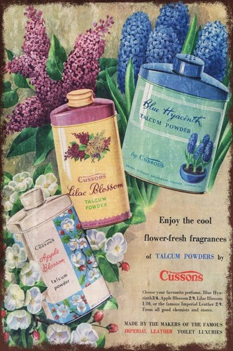 Cussons floral talc - cussons,