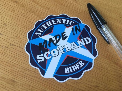Authentic rider sticker - authentic,
