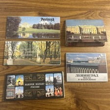 VINTAGE RUSSIA USSR RUSSIAN Pack Of Postcards 1988 Travel Souvenir