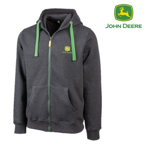 John deere hooded sweat - john,